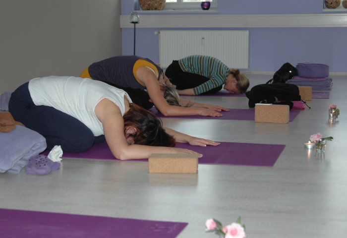  unser Raum für die Yogakurse 